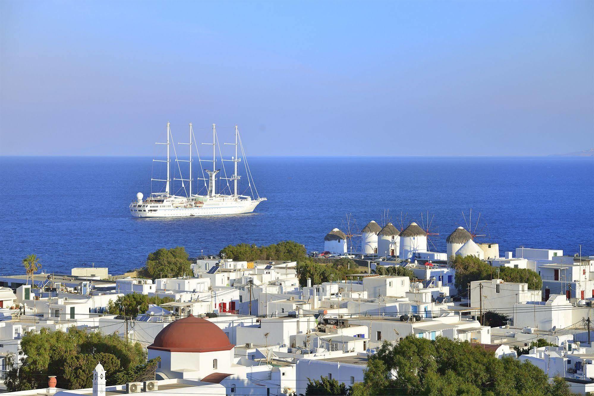 Pelican Hotel Mykonos Town Exteriör bild